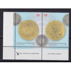 ARGENTINA 2004 GJ 3413/14 SERIE COMPLETA DE ESTAMPILLAS NUEVAS MINT U$ 1,80